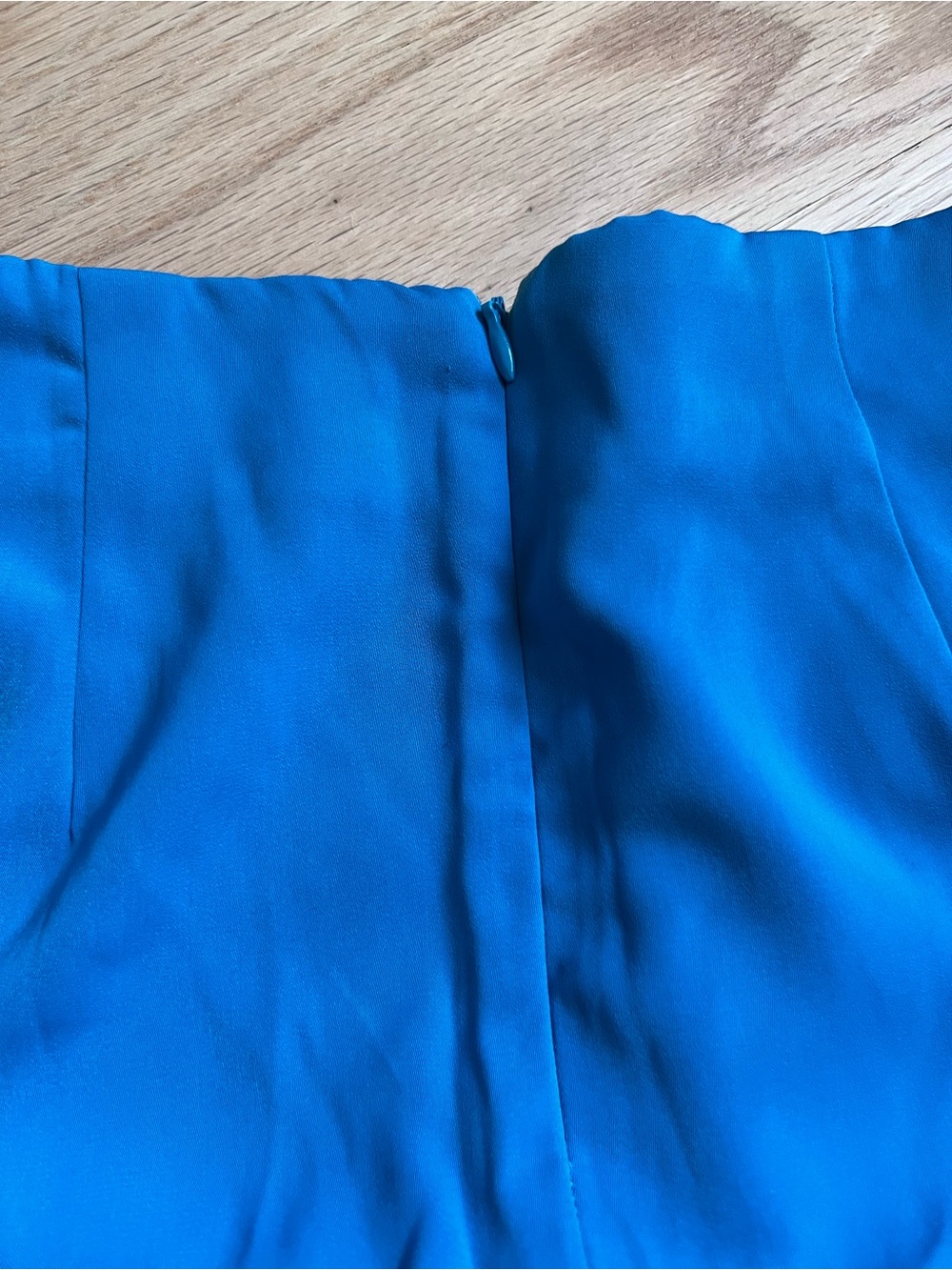 superdown Turquoise Wrap Mini Skirt - Picture 4 of 4